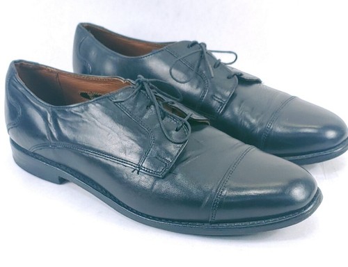 Allen Edmonds Men's Captoe Cortland Black Oxford Size 11 D Made USA Dress Shoes