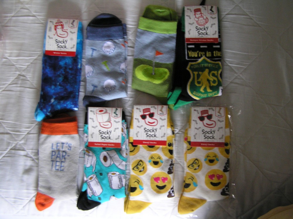 SOCKY SOCK GROUP OF EIGHT PAIR