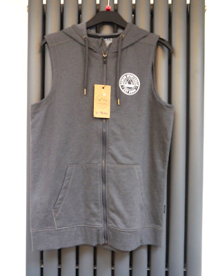 Bnwt Dare 2b Observant Hooded Sweater Weste Gilet Jacke Gr. S grau ärmellos