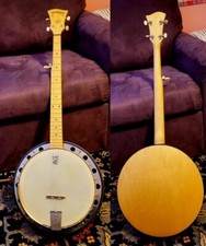 Deering Goodtime 5 String Banjo Closed Back w/Gold Tone gig bag Excellent 