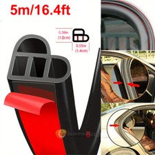 16.4ft Car Door Edge Guard Molding Trim Rubber Edge Strip Seal Protector L-shape 16.4ft Car Door Edge Guard Molding Trim Rubber Edge Strip Seal Protector L-shape