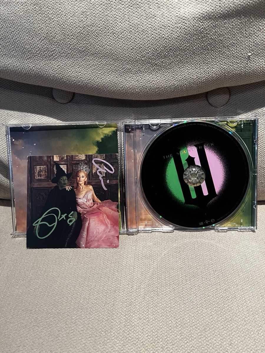 BUNDLE] Wicked Signed Vinyl & CD Signed By ARIANA GRANDE