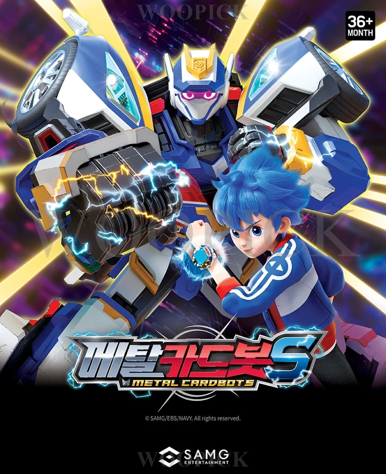 Metal Cardbot S Season2 FLAMENOVA Transformer Robot Fire Car Flame Nova Toy 2025 - Image 2 of 4