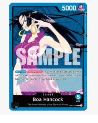 Boa Hancock - OP07-038 - L One Piece Card Game | eBay