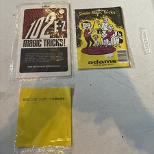 102 E-Z Magic Tricks Book Booklet  Simple Magic Tricks Booklet Sealed New