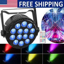 140W RGBW 14 LED Par Stage Light DMX DJ Disco Party Club Wash Lighting w/Remote