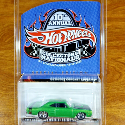 Hot Wheels RLC 10th Collectors Nationals '69 Dodge Coronet Super