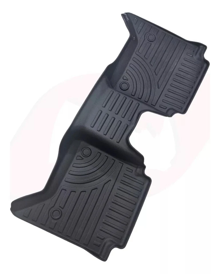 ДЛЯ TOYOTA HILUX ДВОЙНОЙ КАБИНЫ АВТОМАТИЧЕСКИЙ 2022 НА ГРЯЗИ БЛОК ПОЛА 3D КОВРИКИ ПОЛНЫЙ КОМПЛЕКТ - Изображение 3 из 4