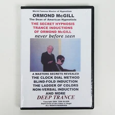 THE SECRET HYPNOSIS TRANCE INDUCTIONS OF ORMOND McGILL DVD Stage street instant