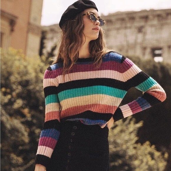 Rails rainbow deals sweater