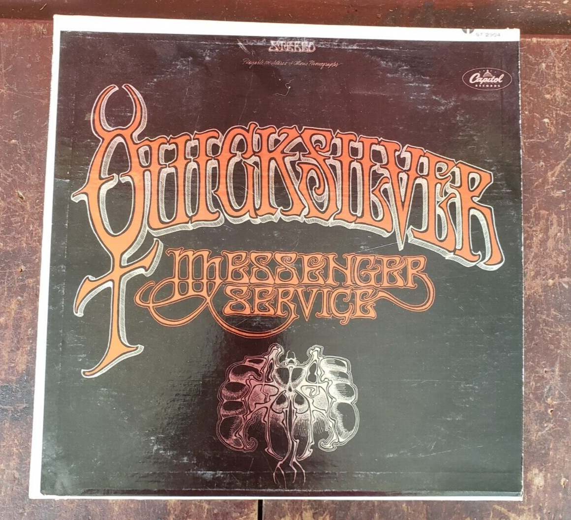 QUICKSILVER MESSENGER SERVICE LP Self-titled 1968 Capitol Vinyl Record