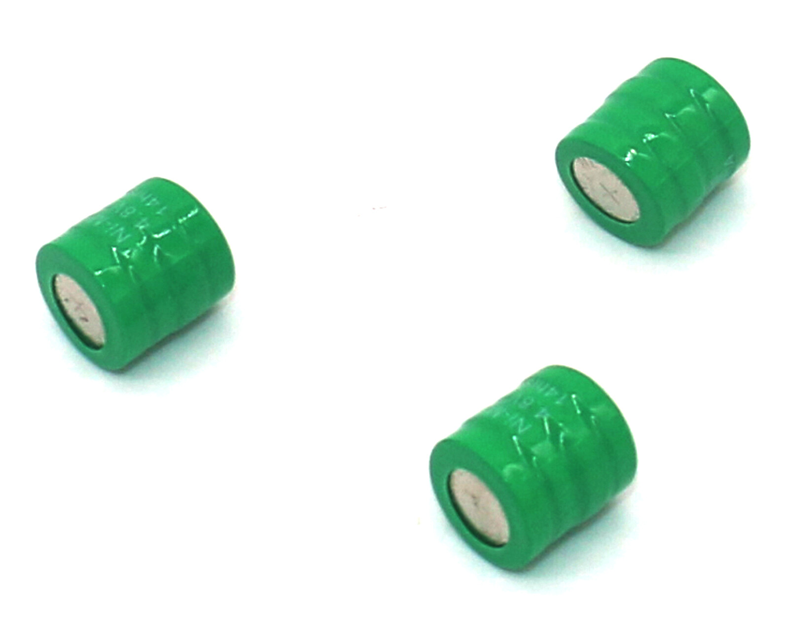 Vhbw NiMH Batteria a bottone di ricambio 2 pin tipo 4/V15H