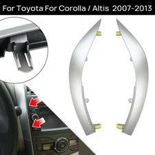 LH+RH Upper Side Central Dashboard Strip Trim For Toyota for Corolla 2009-2013