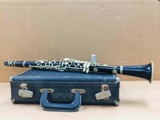 A. Fontaine Wood Intermediate-Level Bb Soprano Clarinet, France, Good Condition