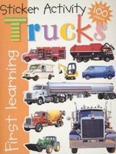 Sticker Activity Trucks First Learning