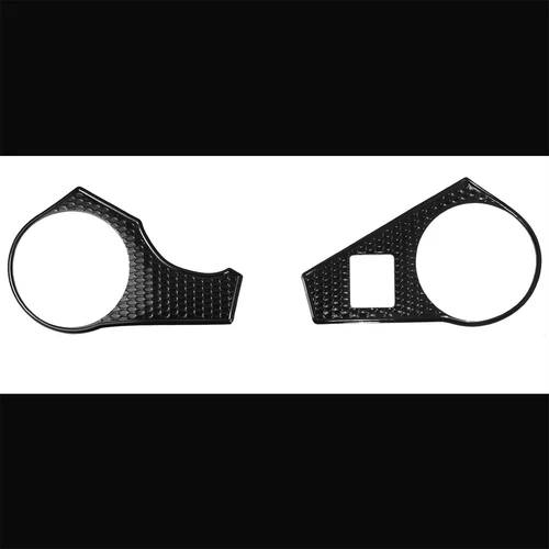 Handle Yoke Cover Perforated Black Sticker Pad 09-23 Suzuki GSX-R1000 GSXR 1000 - Picture 5 of 5