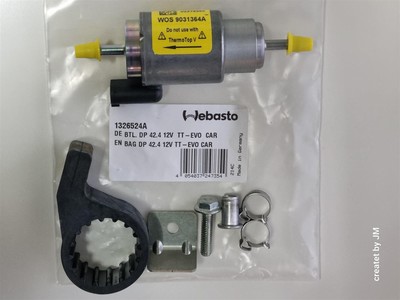 Parking heater Webasto metering pump DP42 1326524A EVO4 EVO5 airtop 1324553A
