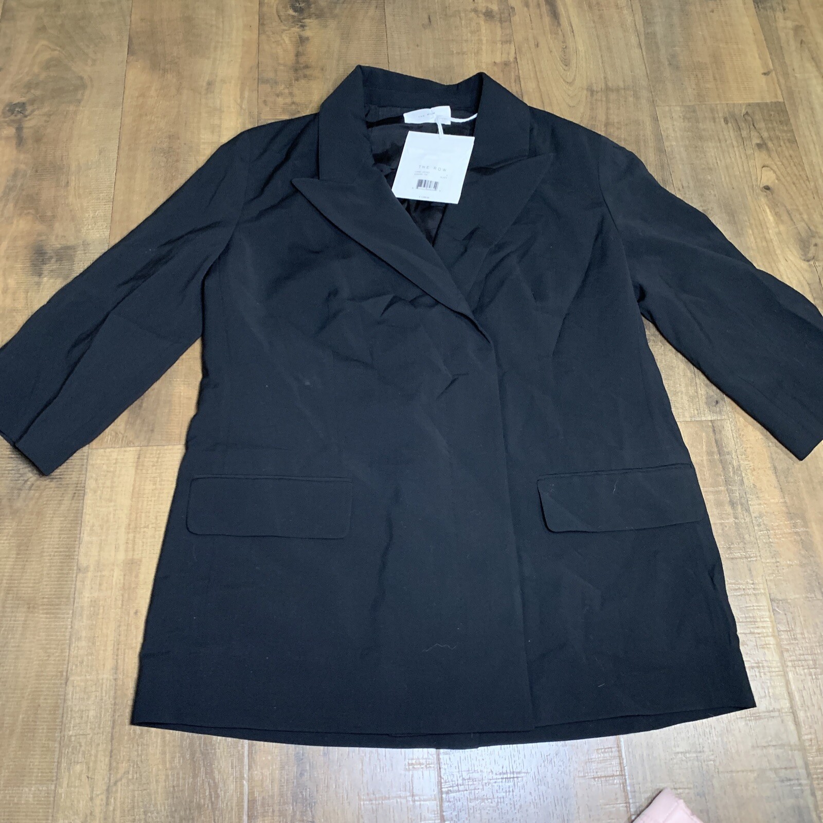 FILA Giacca blazer The Row Lynne in viscosa e lana manica 3 4 donna taglia 2 made in USA