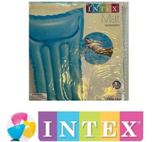 Intex Economat - NEW Sealed - Inflatable Pool Mat 72"x27" For Adults Float Blue