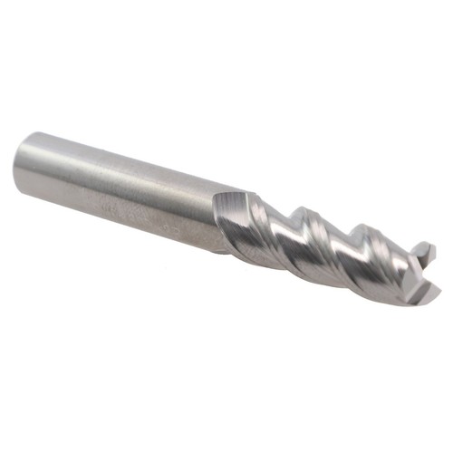 HRC50 Solid Carbide 3 Flute 8mm AluminumEndMillCutter For Aluminum