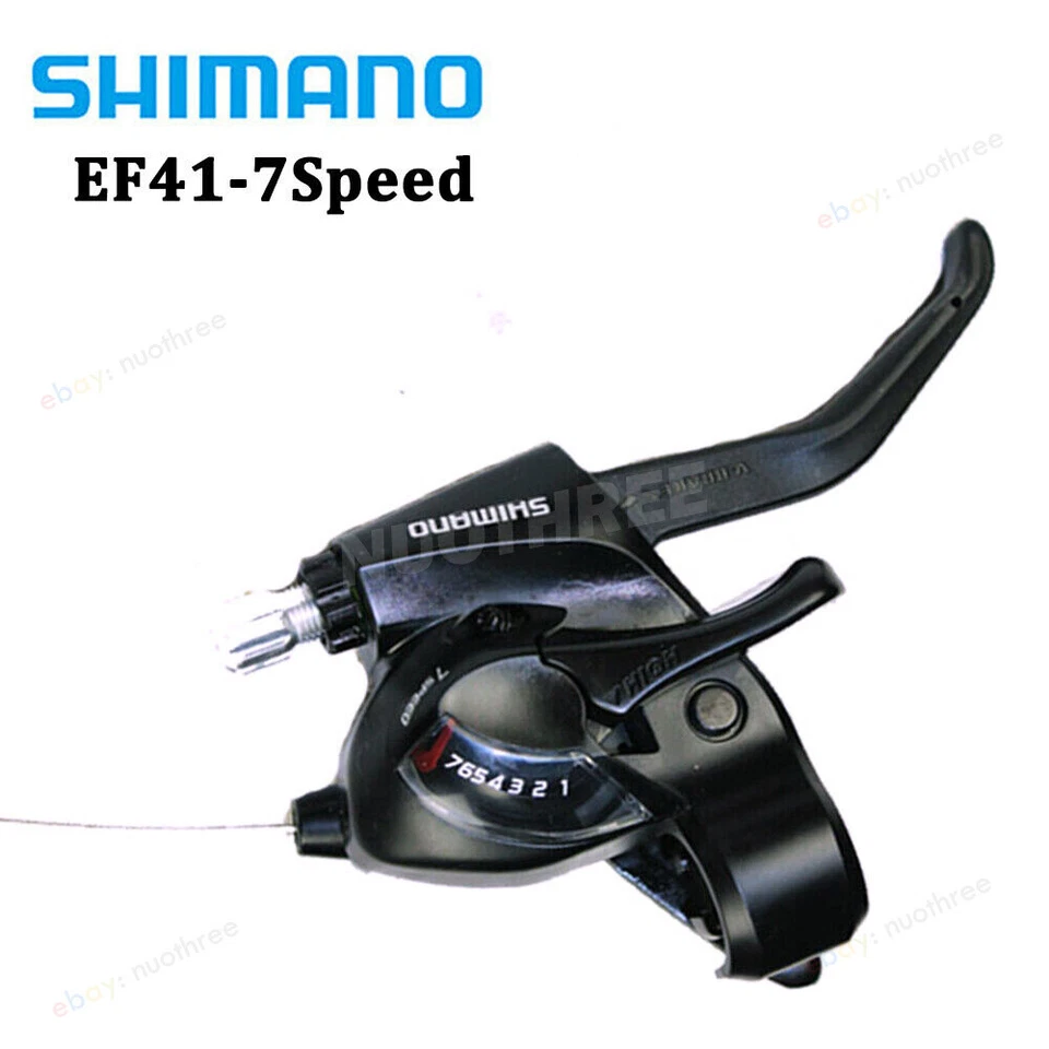 SHIMANO ST-EF41 3/6/718/21Speed Trigger Brake Shifter MTB Bike Bicycle Shifters - Image 2 of 4