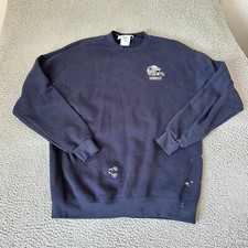 Vintage Dallas Cowboys Sweatshirt Mens Large Blue Made in USA Sweatshirt NFL