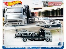 MB Mercedes Benz AMG GT3 with Fleet Street - 2016 - silver - Hot Wheels 1:64