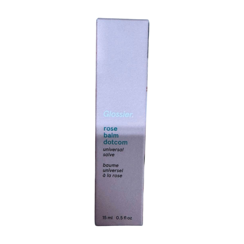 (2 Pack) Glossier ROSE Balm Dotcom Universal Salve 15ml IN BOX Sheer Pink Tint - Picture 2 of 3