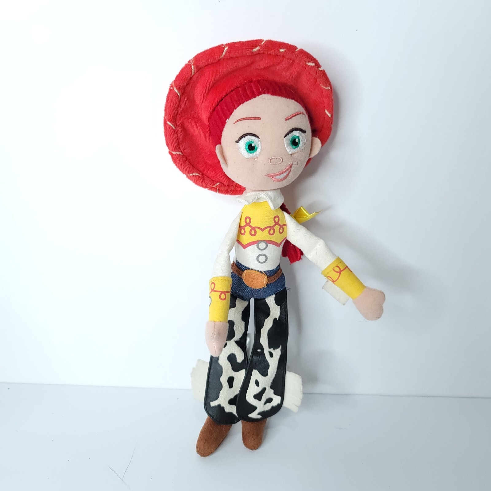 Disney Toy Story Jessie Cowgirl Plush Doll 12" Stuffed Toy Red Hat Cow