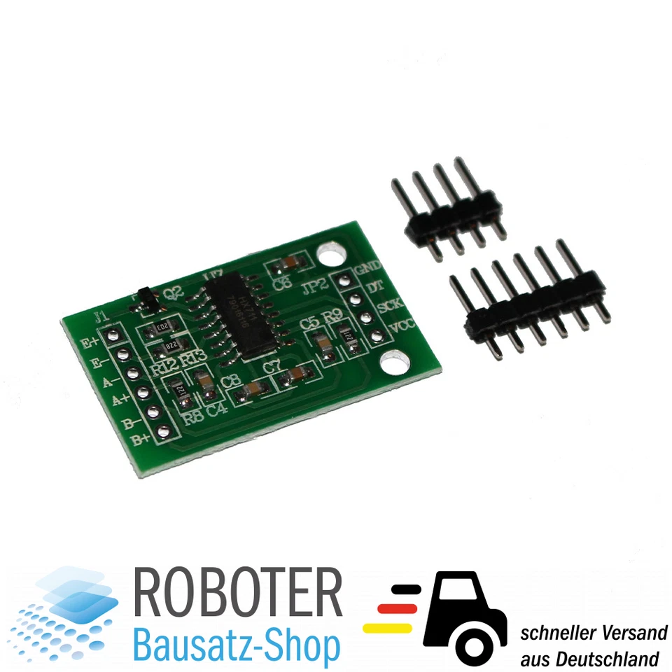 MAKERMIND HX711 24 Bit Gewichtssensor Drucksensor Modul Arduino Atmel AVR Raspberry Pi