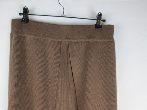 Commense Maxi Skirt Women M Brown Knit Wrap R54 - Picture 3 of 10