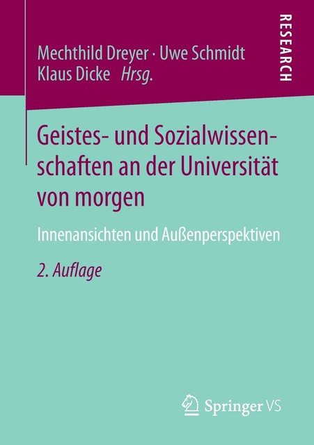 Geistes- und Sozialwissenschaften an der Universität von Morgen von