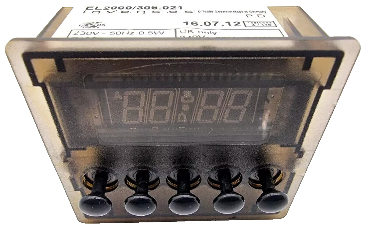 Indesit Oven Cooker Digital Display Clock ID60C(M)