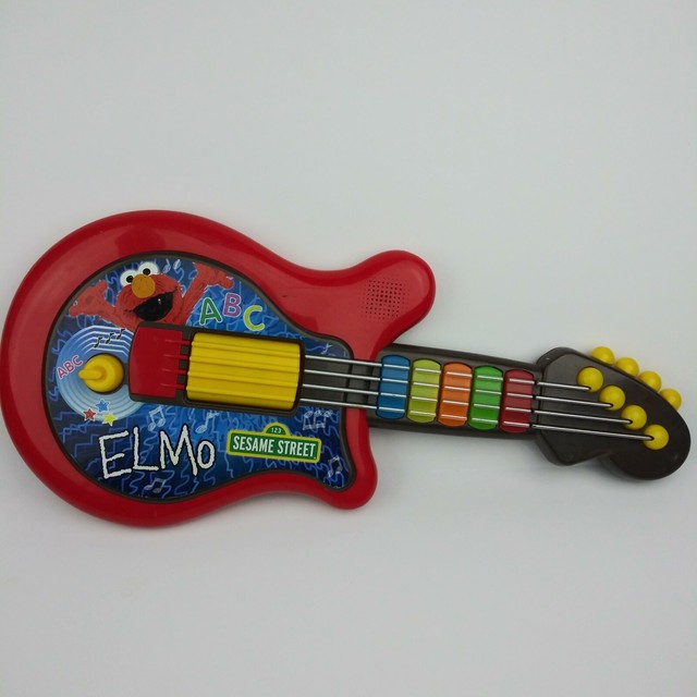 Hasbro 2010 Sesame Street Red Elmo Guitar eBay