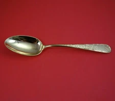 Old Maryland Engraved Vermeil by Kirk Sterling Silver Serving Spoon Gold 8 3/8"