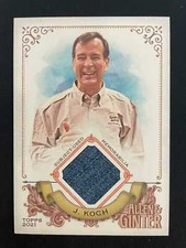 JIM KOCH 2021 ALLEN & GINTER GENUINE RELIC CARD - SAMUEL ADAMS BREWER - *3287
