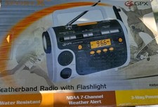 Weather Band Radio With Flashlight AM/FM Radio Siren
