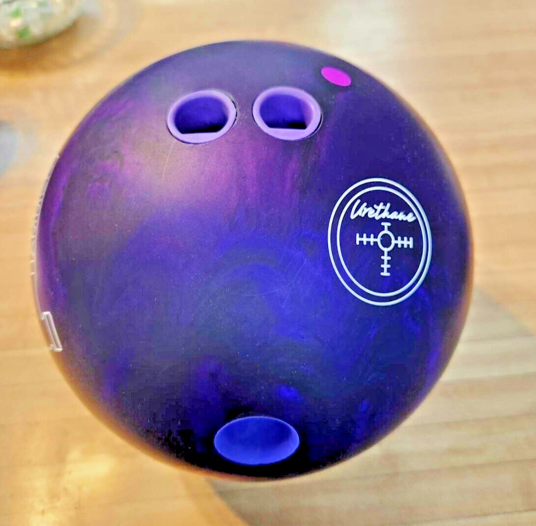 HAMMER PURPLE HAMMER URETHANE BOWLING BALL 14LB. RH NEVER ROLLED! eBay