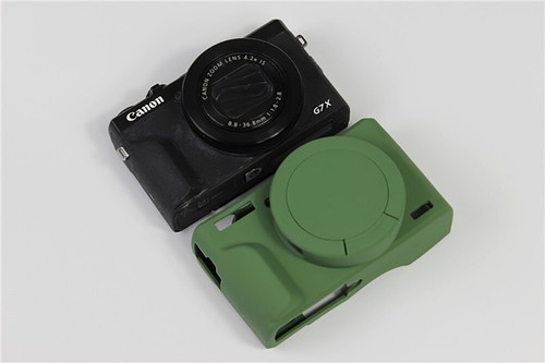 Soft Silicone Case Protective Cover Skin For PowerShot G7 X Mark III G7X3 - Picture 42 of 52