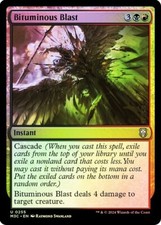 Bituminous Blast Modern Horizons 3 Commander (M3C) Ripple Foil