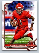 2021-2022 Bowman University 1st Bowman #11 Malik Cunningham Louisville Cardinals