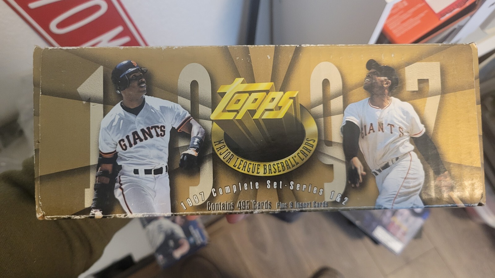 1997 TOPPS BASEBALL CARDS COMPLETE SET SERIES 1 & 2 FACTORY SEALED 495