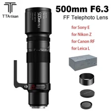 TTArtisan 500mm F6.3 Manual Focus Full Frame Telephoto Lens for E Z L RF Mount