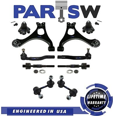 10 Pcs Kit Front Lower Control Arms Passenger /& Driver Side With Ball Joints ...