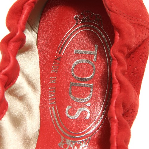 89697 Mujer Bailarina TOD'S Dee Óptico Flor Zapatos Mujer - Imagen 4 de 4