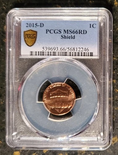 2015-D Lincoln Shield Cent — photo from the most recent tracked eBay sale