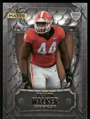 2022 Wild Card Matte: Weekend Warrior Cobalt/Silver/Orange #WW-45 Travon Walker