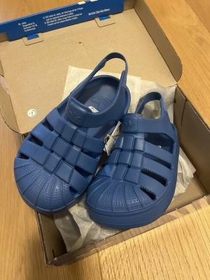 Adidas Superstar Sandalen Badeschuhe Blau Neu 29 Schuhe