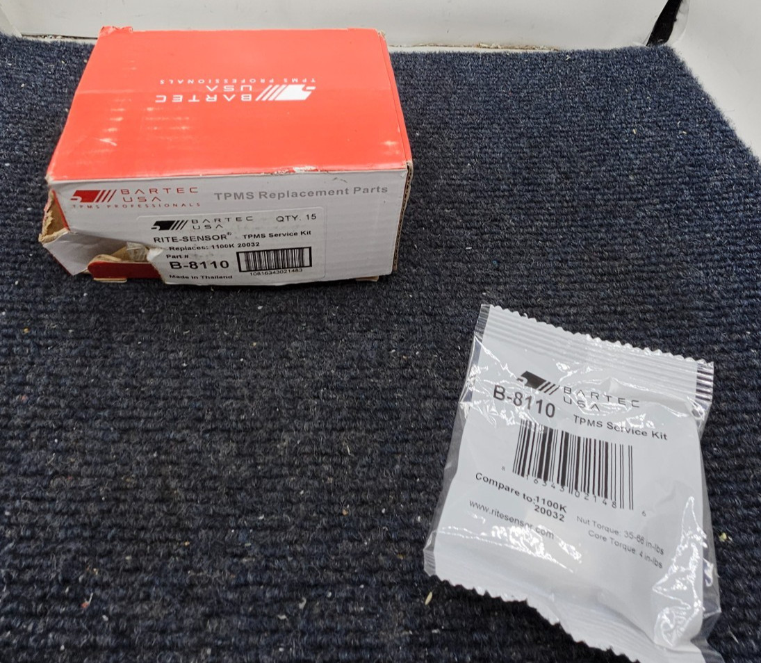 (QTY 15) Bartec USA B-8110: TPMS Service For Acura Honda Lexus Toyota Scion