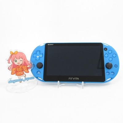 【Neuwertig】Sony PS Vita PCH-2000 Aqua Blau WLAN Modell Nur Konsole #NET0531/01